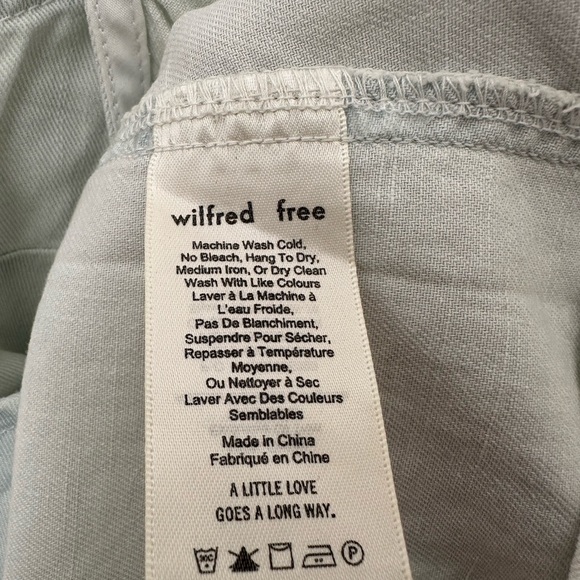 WILFRED denim mini dress size xs - Picture 4 of 4